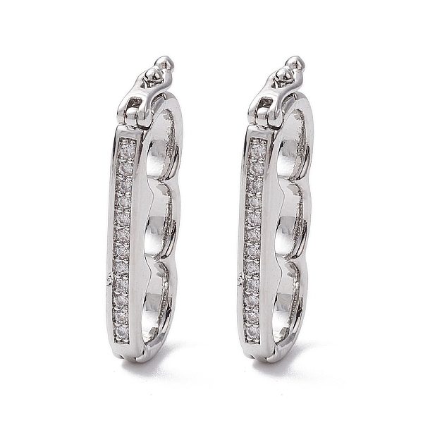 PandaHall Brass Micro Pave Clear Cubic Zirconia Twister Clasps, Platinum, 27.5x10x3.5mm, Inner Diameter: 22x3.8mm Brass+Cubic Zirconia Clear
PandaHall Brass Micro Pave Clear Cubic Zirconia Twister Clasps, Platinum, 27.5x10x3.5mm, Inner Diameter: 22x3.8mm Brass+Cubic Zirconia Clear