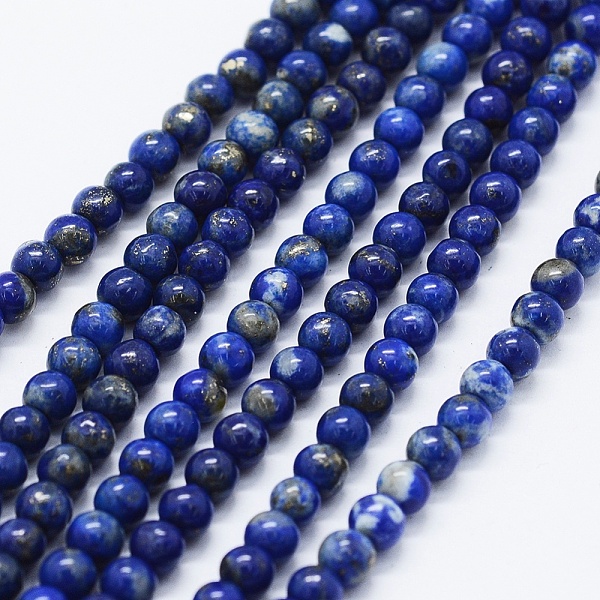 PandaHall Natural Lapis Lazuli Beads Strands, Round, 4mm, Hole: 0.5mm, about 96~100pcs/strand, 15.5 inch(39cm) Lapis Lazuli Round Blue
PandaHall Natural Lapis Lazuli Beads Strands, Round, 4mm, Hole: 0.5mm, about 96~100pcs/strand, 15.5 inch(39cm) Lapis Lazuli Round Blue