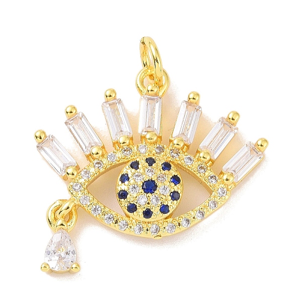 PandaHall Real 18K Gold Plated Brass Micro Pave Cubic Zirconia Pendants, with Jump Ring, Evil Eye, Colorful, 22x22x3.5mm, Hole: 3.5mm...
PandaHall Real 18K Gold Plated Brass Micro Pave Cubic Zirconia Pendants, with Jump Ring, Evil Eye, Colorful, 22x22x3.5mm, Hole: 3.5mm...