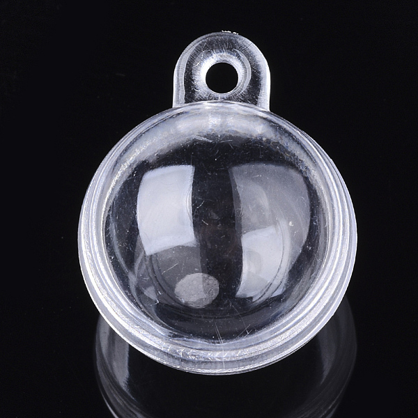 PandaHall Plastic Pendants, Round, Clear, 25.5x20x20mm, Hole: 2mm, Inner Diameter: 17mm Plastic Round Clear
PandaHall Plastic Pendants, Round, Clear, 25.5x20x20mm, Hole: 2mm, Inner Diameter: 17mm Plastic Round Clear