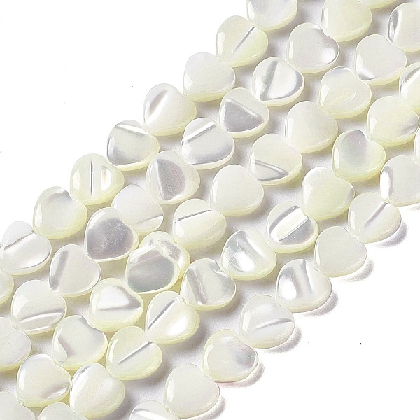 PandaHall Natural Trochid Shell/Trochus Shell Beads Strands, Heart, Seashell Color, 7.5~8x7.5x3mm, Hole: 0.6mm, about 49pcs/strand...
PandaHall Natural Trochid Shell/Trochus Shell Beads Strands, Heart, Seashell Color, 7.5~8x7.5x3mm, Hole: 0.6mm, about 49pcs/strand...