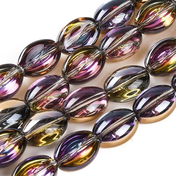 PandaHall Electroplate Glass Beads Strands, Half Plated, Coffee Bean, Coffee, 10.5~11x8x5mm, Hole: 1mm, about 60pcs/strand, 25.20''(64cm)..., Brown
PandaHall Electroplate Glass Beads Strands, Half Plated, Coffee Bean, Coffee, 10.5~11x8x5mm, Hole: 1mm, about 60pcs/strand, 25.20''(64cm)..., Brown