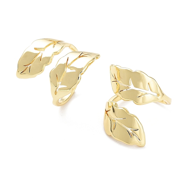 PandaHall Brass Open Cuff Rings, Hollow Leaf, Real 18K Gold Plated, Inner Diameter: 18mm Brass Leaf
PandaHall Brass Open Cuff Rings, Hollow Leaf, Real 18K Gold Plated, Inner Diameter: 18mm Brass Leaf