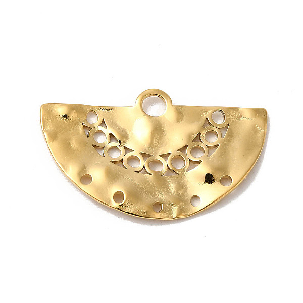 PandaHall Manual Polishing 304 Stainless Steel Pendants, Fan Charm, Real 18K Gold Plated, 18.5x30.5x2mm, Hole: 3mm and 1.2mm 304 Stainless...
PandaHall Manual Polishing 304 Stainless Steel Pendants, Fan Charm, Real 18K Gold Plated, 18.5x30.5x2mm, Hole: 3mm and 1.2mm 304 Stainless...