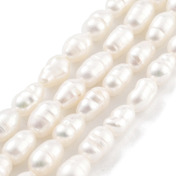 PandaHall Natural Cultured Freshwater Pearl Beads Strands, Rice, Grade 3A+, Snow, 3~4mm, Hole: 0.5mm, about 26~39pcs/strand, 7.09''~7.28''..., White
PandaHall Natural Cultured Freshwater Pearl Beads Strands, Rice, Grade 3A+, Snow, 3~4mm, Hole: 0.5mm, about 26~39pcs/strand, 7.09''~7.28''..., White