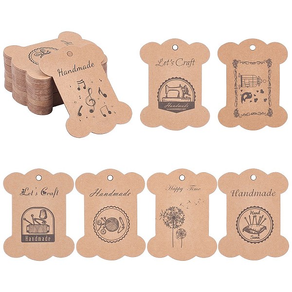 PandaHall 42 Pcs 7 Styles Kraft Paper Cord Display Cards, Rectangle, BurlyWood, 100~103x79~80mm, 6pcs/style Paper Rectangle Orange
PandaHall 42 Pcs 7 Styles Kraft Paper Cord Display Cards, Rectangle, BurlyWood, 100~103x79~80mm, 6pcs/style Paper Rectangle Orange