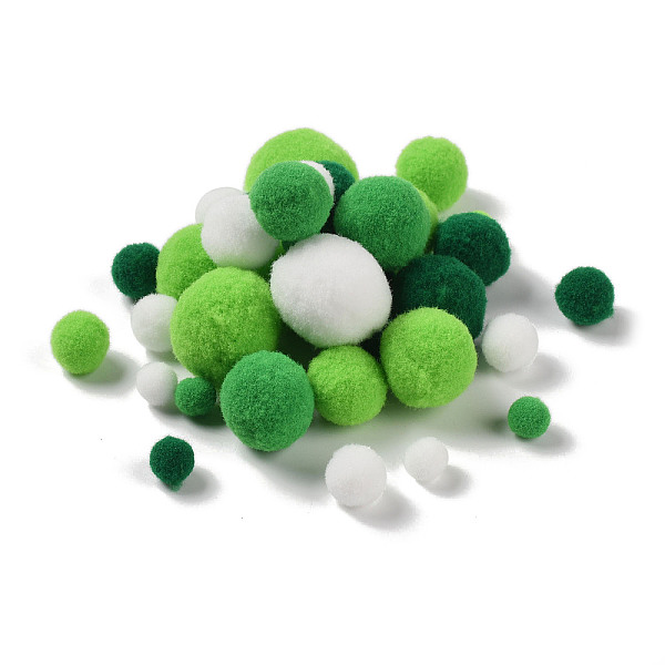 PandaHall Polyester Ball Decoration, Pom Pom Ball, For DIY Craft, Lime Green, 0.8~3cm, about 100pcs/set Polyester Round
PandaHall Polyester Ball Decoration, Pom Pom Ball, For DIY Craft, Lime Green, 0.8~3cm, about 100pcs/set Polyester Round