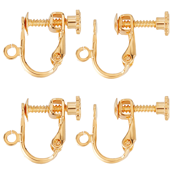 PandaHall Beebeecraft 1 Box 20Pcs Earring Clips 18k Gold Plated Clip-on Earrings Non-Pierced Earring Findings with Loop for DIY Earring...
PandaHall Beebeecraft 1 Box 20Pcs Earring Clips 18k Gold Plated Clip-on Earrings Non-Pierced Earring Findings with Loop for DIY Earring...