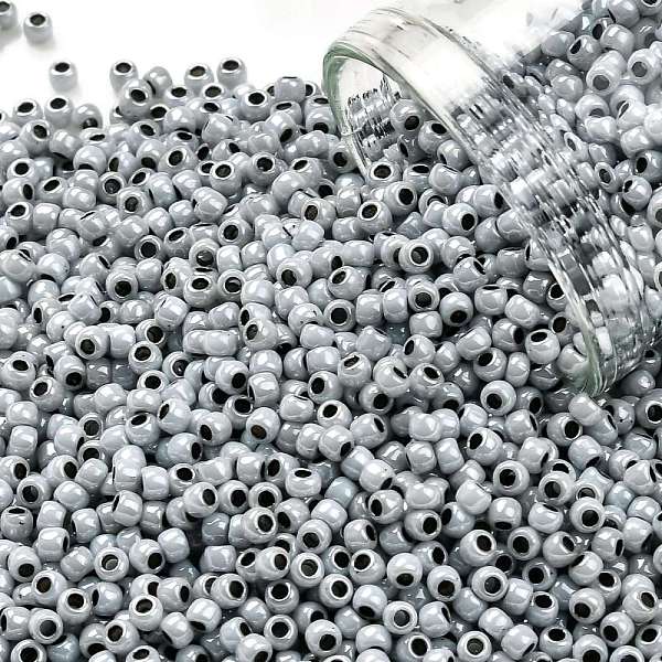 PandaHall TOHO Round Seed Beads, Japanese Seed Beads, (820) Black Lined Grey Ceylon Pearl, 11/0, 2.2mm, Hole: 0.8mm, about 1103pcs/10g Glass..., Gray
PandaHall TOHO Round Seed Beads, Japanese Seed Beads, (820) Black Lined Grey Ceylon Pearl, 11/0, 2.2mm, Hole: 0.8mm, about 1103pcs/10g Glass..., Gray