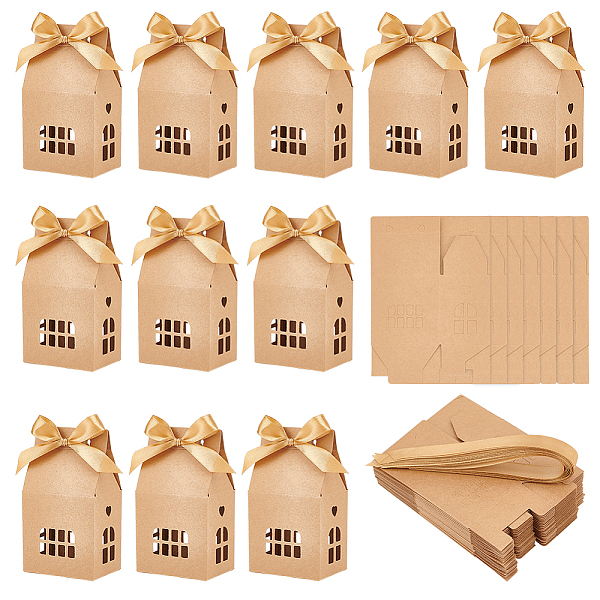 PandaHall 24 Pcs House Shaped Party Boxes, 2.83x2.04x4.92 Inch Candy Gift Case with Polyester Ribbon Hollow Cardboard Paper Treat Boxes..., Orange
PandaHall 24 Pcs House Shaped Party Boxes, 2.83x2.04x4.92 Inch Candy Gift Case with Polyester Ribbon Hollow Cardboard Paper Treat Boxes..., Orange