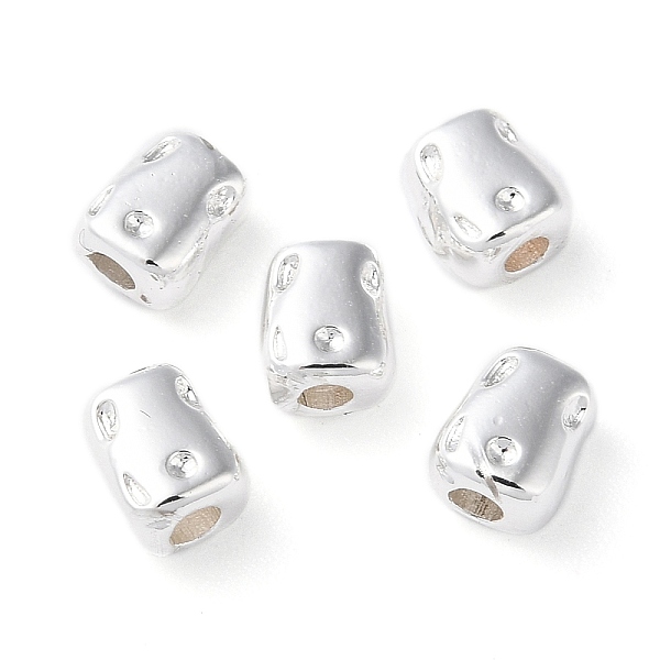 PandaHall Rack Plating Brass Spacer Beads, Nuggets, Silver, 5.5x4.5x3.5mm, Hole: 1mm Alloy Nuggets
PandaHall Rack Plating Brass Spacer Beads, Nuggets, Silver, 5.5x4.5x3.5mm, Hole: 1mm Alloy Nuggets