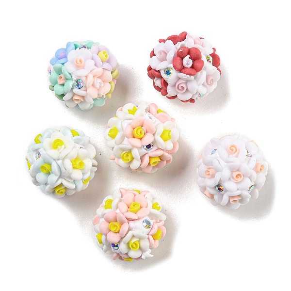 PandaHall Luminous Resin Pave Rhinestone Beads, Glow in the Dark Flower Round Beads with Porcelain, Mixed Color, 19~22mm, Hole: 2mm Resin..., Multicolor
PandaHall Luminous Resin Pave Rhinestone Beads, Glow in the Dark Flower Round Beads with Porcelain, Mixed Color, 19~22mm, Hole: 2mm Resin..., Multicolor