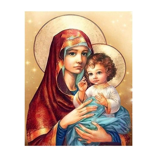 PandaHall Virgin Mary Holding Kid Religion Human Pattern DIY Diamond Painting Kit, Including Resin Rhinestones Bag, Diamond Sticky Pen, Tray...
PandaHall Virgin Mary Holding Kid Religion Human Pattern DIY Diamond Painting Kit, Including Resin Rhinestones Bag, Diamond Sticky Pen, Tray...