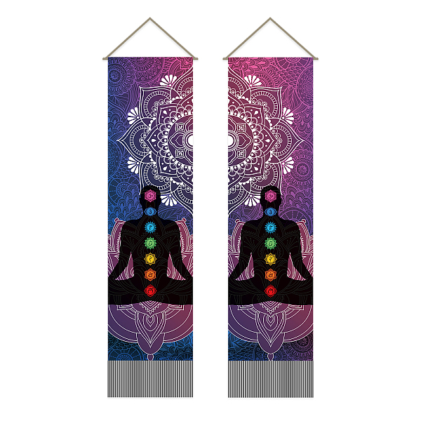 PandaHall Polyester Wall Hanging Tapestry, for Bedroom Living Room Decoration, Rectangle, Mandala, 1160x330mm, 2pcs/set Polyester Flower
PandaHall Polyester Wall Hanging Tapestry, for Bedroom Living Room Decoration, Rectangle, Mandala, 1160x330mm, 2pcs/set Polyester Flower