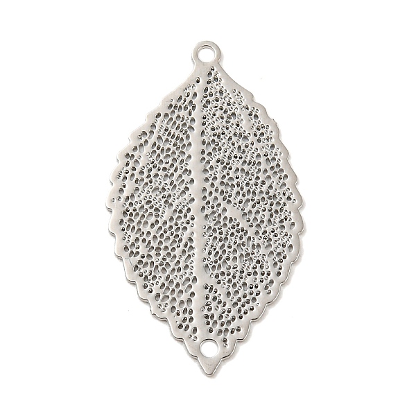 PandaHall Rack Plating Brass Filigree Connector Charms, Long-Lasting Plated, Leaf Etched Metal Embellishments, Platinum, 25x14x0.3mm, Hole...
PandaHall Rack Plating Brass Filigree Connector Charms, Long-Lasting Plated, Leaf Etched Metal Embellishments, Platinum, 25x14x0.3mm, Hole...