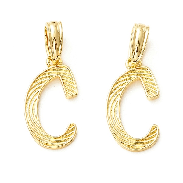 PandaHall Rack Plating Eco-Friendly Brass Letter Pendants, Real 18K Gold Long-Lasting Plated, Cadmium Free & Lead Free, Letter.C...
PandaHall Rack Plating Eco-Friendly Brass Letter Pendants, Real 18K Gold Long-Lasting Plated, Cadmium Free & Lead Free, Letter.C...