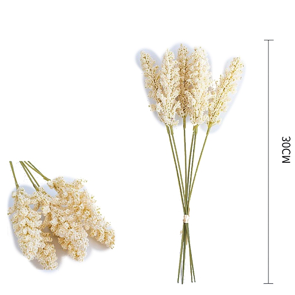 PandaHall 6pcs Lavender Plastic Simulation Artificial Flower, Artificial Flower for Indoor & Outdoor Decoration, White, 300x350mm Plastic...
PandaHall 6pcs Lavender Plastic Simulation Artificial Flower, Artificial Flower for Indoor & Outdoor Decoration, White, 300x350mm Plastic...