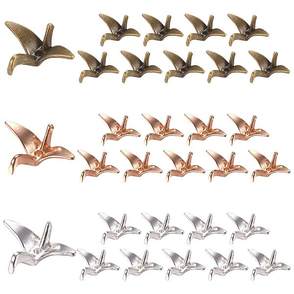 PandaHall SUNNYCLUE 1 Box 30PCS Alloy Paper Crane Beads Metal Antique Bronze Gold Silver Beads Loose Jewelry Connector Spacer Beads for...
PandaHall SUNNYCLUE 1 Box 30PCS Alloy Paper Crane Beads Metal Antique Bronze Gold Silver Beads Loose Jewelry Connector Spacer Beads for...