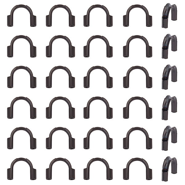 PandaHall Unicraftale 50Pcs 316 Surgical Stainless Steel Wire Guardian, Electrophoresis Black, 6.3~7x5x1.5mm, Hole: 0.7mm 304 Stainless...
PandaHall Unicraftale 50Pcs 316 Surgical Stainless Steel Wire Guardian, Electrophoresis Black, 6.3~7x5x1.5mm, Hole: 0.7mm 304 Stainless...