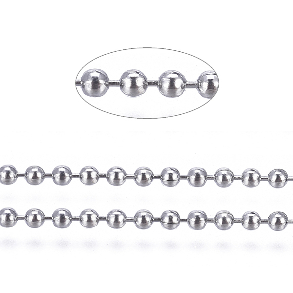 PandaHall Brass Ball Chains, Long-Lasting Plated, Soldered, with Spool, Cadmium Free & Lead Free, Gunmetal, 1.5mm, about 301.83 Feet...
PandaHall Brass Ball Chains, Long-Lasting Plated, Soldered, with Spool, Cadmium Free & Lead Free, Gunmetal, 1.5mm, about 301.83 Feet...