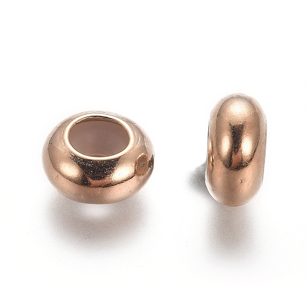 PandaHall Brass Beads, with Rubber, Rondelle, Slider Beads, Stopper Beads, Light Gold, 8~8.3x4mm, Hole: 1.6~1.9mm Brass Flat Round
PandaHall Brass Beads, with Rubber, Rondelle, Slider Beads, Stopper Beads, Light Gold, 8~8.3x4mm, Hole: 1.6~1.9mm Brass Flat Round