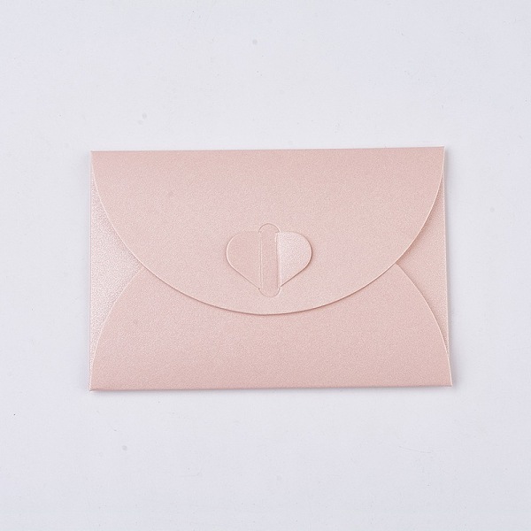 PandaHall Retro Colored Pearl Blank Mini Paper Envelopes, Wedding Party Invitation Envelope, DIY Gift Envelope, Heart Closure Envelopes..., Pink
PandaHall Retro Colored Pearl Blank Mini Paper Envelopes, Wedding Party Invitation Envelope, DIY Gift Envelope, Heart Closure Envelopes..., Pink