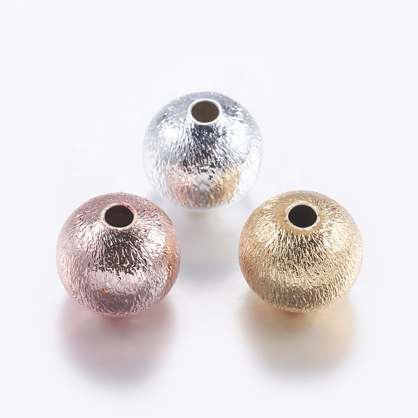 PandaHall Brass Textured Beads, Round, Mixed Color, 8x7.5mm, Hole: 2mm Brass Round Multicolor
PandaHall Brass Textured Beads, Round, Mixed Color, 8x7.5mm, Hole: 2mm Brass Round Multicolor