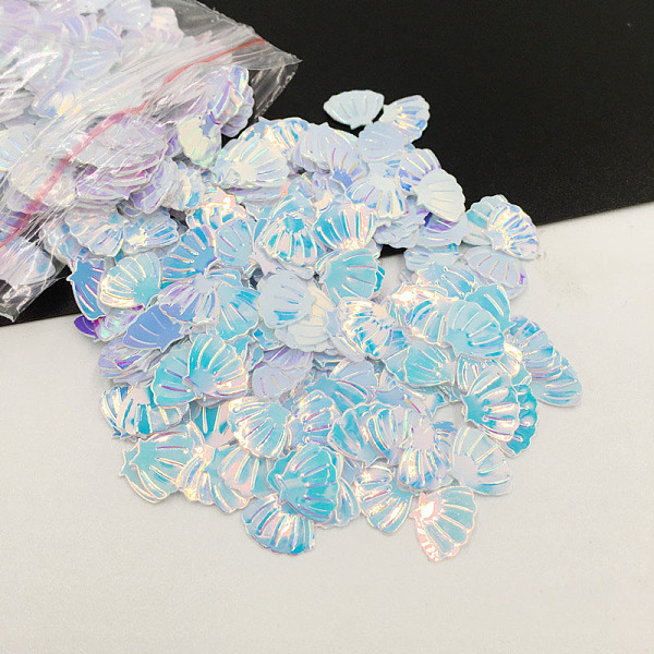 PandaHall Shell PVC Nail Art Glitter Sequins, Manicure Decorations, UV Resin Filler, for Epoxy Resin Slime Jewelry Making, Light Blue, 7mm...
PandaHall Shell PVC Nail Art Glitter Sequins, Manicure Decorations, UV Resin Filler, for Epoxy Resin Slime Jewelry Making, Light Blue, 7mm...