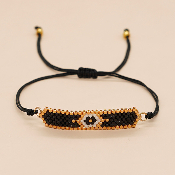 PandaHall Glass Seed Evil Eye Braided Bead Bracelet for Women, Gold, 11 inch(28cm) Glass Gold
PandaHall Glass Seed Evil Eye Braided Bead Bracelet for Women, Gold, 11 inch(28cm) Glass Gold