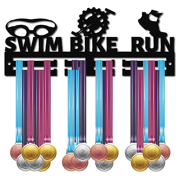 PandaHall CREATCABIN Acrylic Medal Holder Swim Bike Run Medal Holder Display Rack Stand Wall Mount Hanger Triathlon Hanging for Home Badge 2...
PandaHall CREATCABIN Acrylic Medal Holder Swim Bike Run Medal Holder Display Rack Stand Wall Mount Hanger Triathlon Hanging for Home Badge 2...
