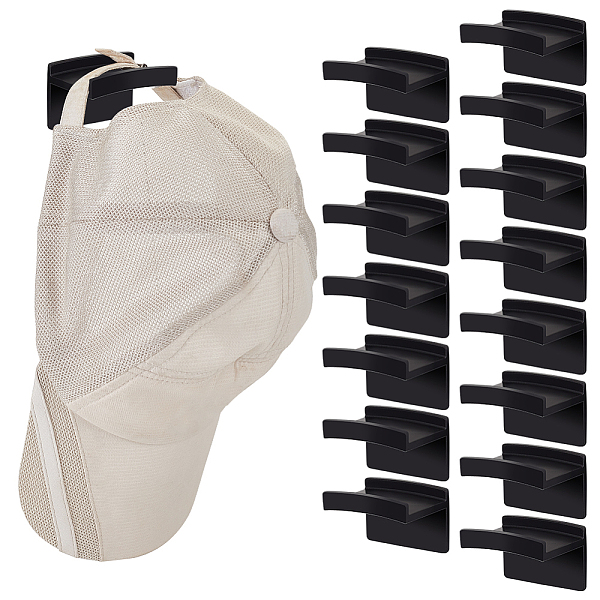 PandaHall Plastic Self Adhesive Hat Racks, Wall-mounted Hat Hook for Baseball Caps Handbag, Black, 32.5x45.5x30mm Plastic Black
PandaHall Plastic Self Adhesive Hat Racks, Wall-mounted Hat Hook for Baseball Caps Handbag, Black, 32.5x45.5x30mm Plastic Black