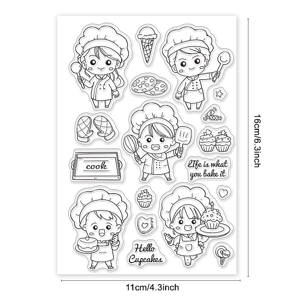 PandaHall PVC Plastic Stamps, for DIY Scrapbooking, Photo Album Decorative, Cards Making, Stamp Sheets, Girl Pattern, 16x11x0.3cm Plastic...
PandaHall PVC Plastic Stamps, for DIY Scrapbooking, Photo Album Decorative, Cards Making, Stamp Sheets, Girl Pattern, 16x11x0.3cm Plastic...