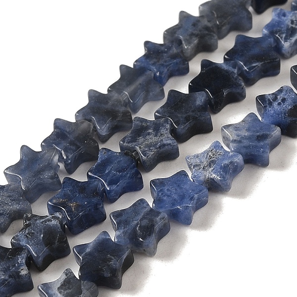 PandaHall Natural Sodalite Beads Strands, Star, 6x5.5x2mm, Hole: 0.8mm, about 75pcs/strand, 14.57 inch(37cm) Sodalite Star
PandaHall Natural Sodalite Beads Strands, Star, 6x5.5x2mm, Hole: 0.8mm, about 75pcs/strand, 14.57 inch(37cm) Sodalite Star