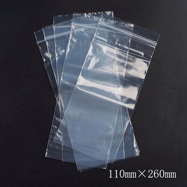 PandaHall Plastic Zip Lock Bags, Resealable Packaging Bags, Top Seal, Self Seal Bag, Rectangle, White, 26x11cm, Unilateral Thickness: 2.1...
PandaHall Plastic Zip Lock Bags, Resealable Packaging Bags, Top Seal, Self Seal Bag, Rectangle, White, 26x11cm, Unilateral Thickness: 2.1...