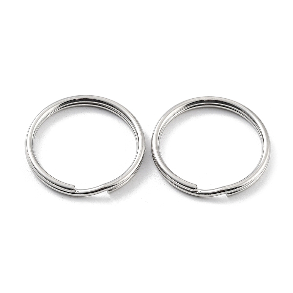 PandaHall 304 Stainless Steel Split Key Rings, Keychain Clasp Findings, 2-Loop Round Ring, Stainless Steel Color, 32x2mm, Single Wire...
PandaHall 304 Stainless Steel Split Key Rings, Keychain Clasp Findings, 2-Loop Round Ring, Stainless Steel Color, 32x2mm, Single Wire...