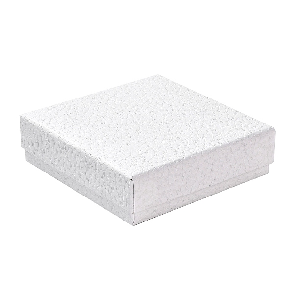 PandaHall Square Cardboard Necklace Box, Jewelry Storage Case with Velvet Sponge Inside, for Necklaces, WhiteSmoke, 8.8x8.8x2.65cm Paper..., White
PandaHall Square Cardboard Necklace Box, Jewelry Storage Case with Velvet Sponge Inside, for Necklaces, WhiteSmoke, 8.8x8.8x2.65cm Paper..., White