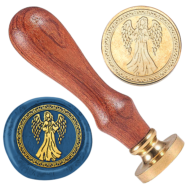 PandaHall Wax Seal Stamp Set, 1Pc Golden Tone Sealing Wax Stamp Solid Brass Head, with 1Pc Wood Handle, for Envelopes Invitations, Gift Card...
PandaHall Wax Seal Stamp Set, 1Pc Golden Tone Sealing Wax Stamp Solid Brass Head, with 1Pc Wood Handle, for Envelopes Invitations, Gift Card...