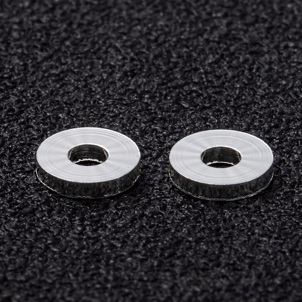 PandaHall Brass Spacer Beads, Long-Lasting Plated, Flat Round, 925 Sterling Silver Plated, 5x1mm, Hole: 1.5mm Brass Flat Round
PandaHall Brass Spacer Beads, Long-Lasting Plated, Flat Round, 925 Sterling Silver Plated, 5x1mm, Hole: 1.5mm Brass Flat Round