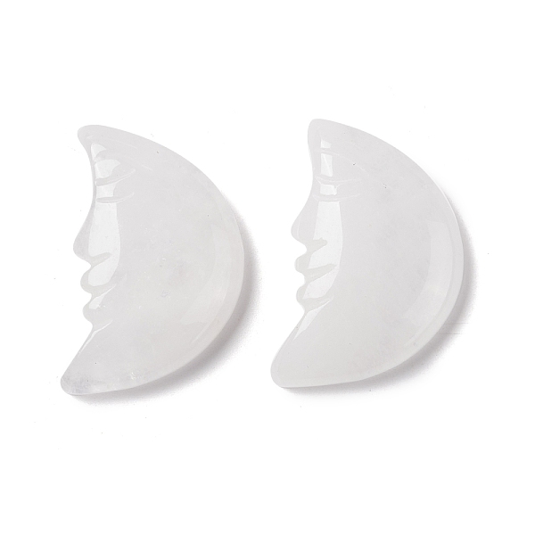 PandaHall Natural Quartz Crystal Cabochons, Rock Crystal Cabochons, Moon, 35x22.5x7mm Quartz Crystal Moon
PandaHall Natural Quartz Crystal Cabochons, Rock Crystal Cabochons, Moon, 35x22.5x7mm Quartz Crystal Moon