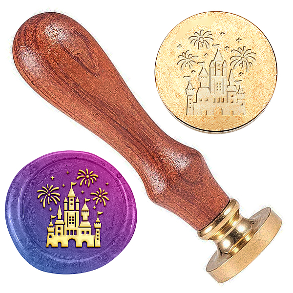 PandaHall DELORIGIN Castle Wax Seal Stamp 3D Embossed Stamp Sealing Vintage Elegant Removable Brass Seal Wood Handle Wedding Invitations...
PandaHall DELORIGIN Castle Wax Seal Stamp 3D Embossed Stamp Sealing Vintage Elegant Removable Brass Seal Wood Handle Wedding Invitations...