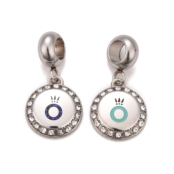 PandaHall 304 Stainless Steel Crystal Rhinestone European Dangle Charms, Large Hole Pendants, with Enamel and Fluorescence Slice, Stainless..., Multicolor
PandaHall 304 Stainless Steel Crystal Rhinestone European Dangle Charms, Large Hole Pendants, with Enamel and Fluorescence Slice, Stainless..., Multicolor