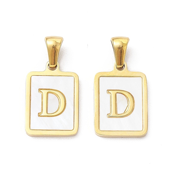 PandaHall Ion Plating(IP) 304 Stainless Steel Pave Shell Pendants, Rectangle Charm, Real 18K Gold Plated, Letter D, 17.5x12x1.5mm, Hole...
PandaHall Ion Plating(IP) 304 Stainless Steel Pave Shell Pendants, Rectangle Charm, Real 18K Gold Plated, Letter D, 17.5x12x1.5mm, Hole...