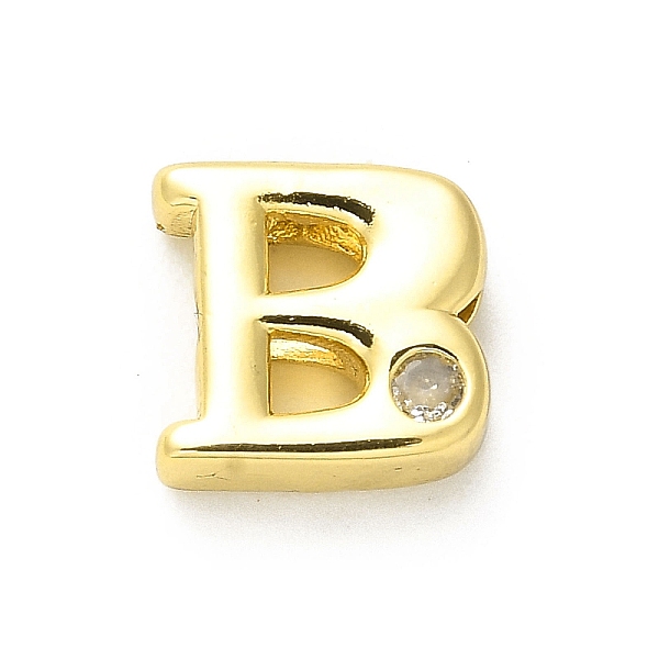PandaHall Rack Plating Brass Cubic Zirconia Beads, Long-Lasting Plated, Lead Free & Cadmium Free, Alphabet, Letter B, 12x12.5x4.5mm, Hole..., Clear
PandaHall Rack Plating Brass Cubic Zirconia Beads, Long-Lasting Plated, Lead Free & Cadmium Free, Alphabet, Letter B, 12x12.5x4.5mm, Hole..., Clear