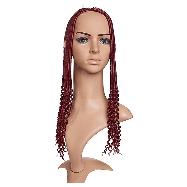 PandaHall DreadLock Hair Twist Braids Crochet Hair, Low Temperature Heat Resistant Fiber, Long & Curly Hair, Burgundy, 20 inch(50.8cm) Low...
PandaHall DreadLock Hair Twist Braids Crochet Hair, Low Temperature Heat Resistant Fiber, Long & Curly Hair, Burgundy, 20 inch(50.8cm) Low...