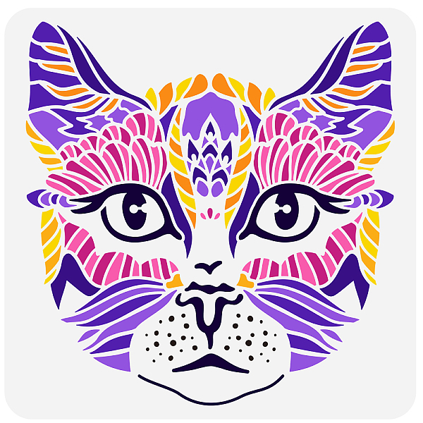 PandaHall FINGERINSPIRE Cat Stencil 11.8x11.8 inch Pet Cat Stencils Template Plastic Vaska Cat Pattern Painting Stencil Large Reusable...
PandaHall FINGERINSPIRE Cat Stencil 11.8x11.8 inch Pet Cat Stencils Template Plastic Vaska Cat Pattern Painting Stencil Large Reusable...