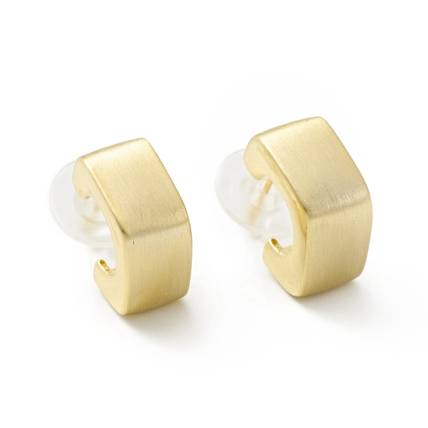 PandaHall Alloy Chunky Square Stud Earrings with 925 Sterling Silver Pins, Half Hoop Earrings for Women, Golden, 15x16x8mm, Pin: 0.7mm Alloy...
PandaHall Alloy Chunky Square Stud Earrings with 925 Sterling Silver Pins, Half Hoop Earrings for Women, Golden, 15x16x8mm, Pin: 0.7mm Alloy...