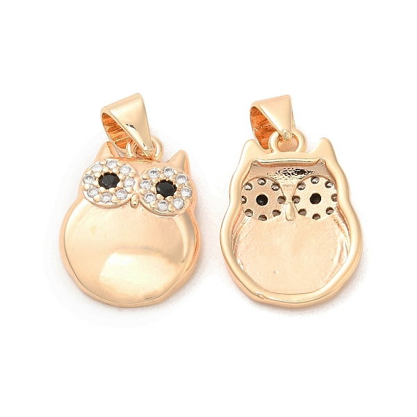 PandaHall Brass & Glass & Cubic Zirconia Pendants, Owl Charm, Real 18K Gold Plated, 16x12x3mm, Hole: 3.4x3.9mm Brass+Cubic Zirconia Owl..., Clear
PandaHall Brass & Glass & Cubic Zirconia Pendants, Owl Charm, Real 18K Gold Plated, 16x12x3mm, Hole: 3.4x3.9mm Brass+Cubic Zirconia Owl..., Clear