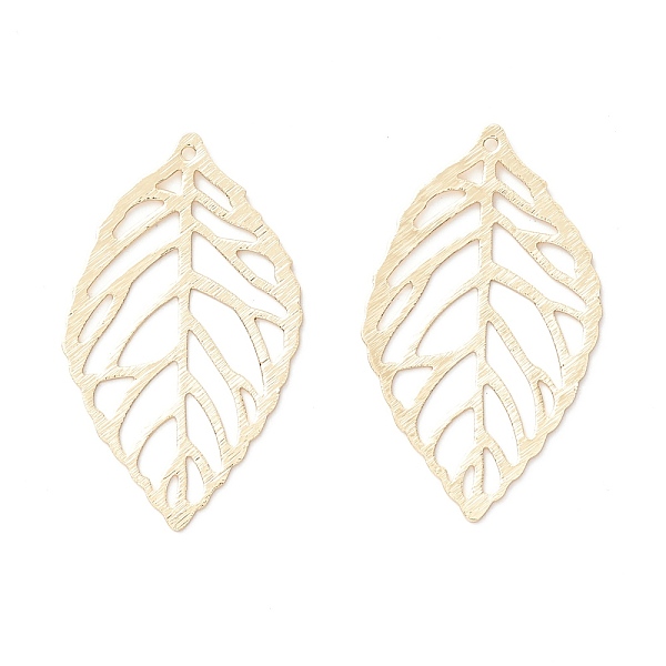 PandaHall Brass Pendants, Long-Lasting Plated, Rack Plating, Cadmium Free & Lead Free, Hollow Leaf, Textured, Filigree, Real 14K Gold Plated...
PandaHall Brass Pendants, Long-Lasting Plated, Rack Plating, Cadmium Free & Lead Free, Hollow Leaf, Textured, Filigree, Real 14K Gold Plated...