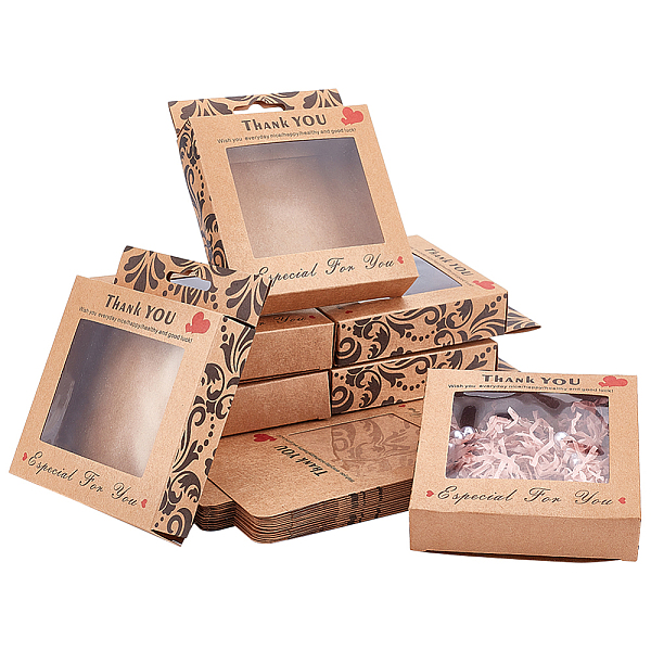 PandaHall PH 24pcs Mini Kraft Paper Box with Clear Windows, Gift Boxes Soap Packaging Boxes Present Box Ornament Gift Box for Selling Party..., Orange
PandaHall PH 24pcs Mini Kraft Paper Box with Clear Windows, Gift Boxes Soap Packaging Boxes Present Box Ornament Gift Box for Selling Party..., Orange