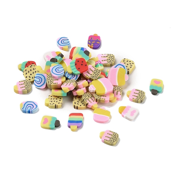 PandaHall Handmade Polymer Clay Cabochons, Ice Cream, Mixed Color, 9.5~12.5x6.5~11x1.4~2.5mm Polymer Clay Ice Cream Multicolor
PandaHall Handmade Polymer Clay Cabochons, Ice Cream, Mixed Color, 9.5~12.5x6.5~11x1.4~2.5mm Polymer Clay Ice Cream Multicolor